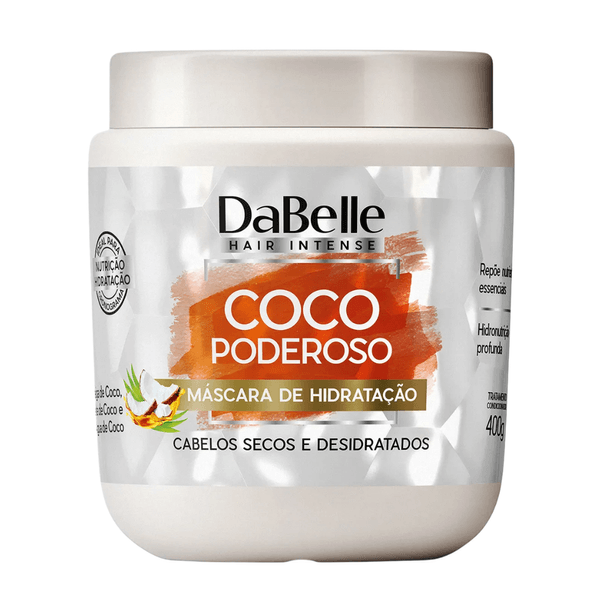 Máscara de Hidratação Capilar Coco Poderoso Dabelle 400g